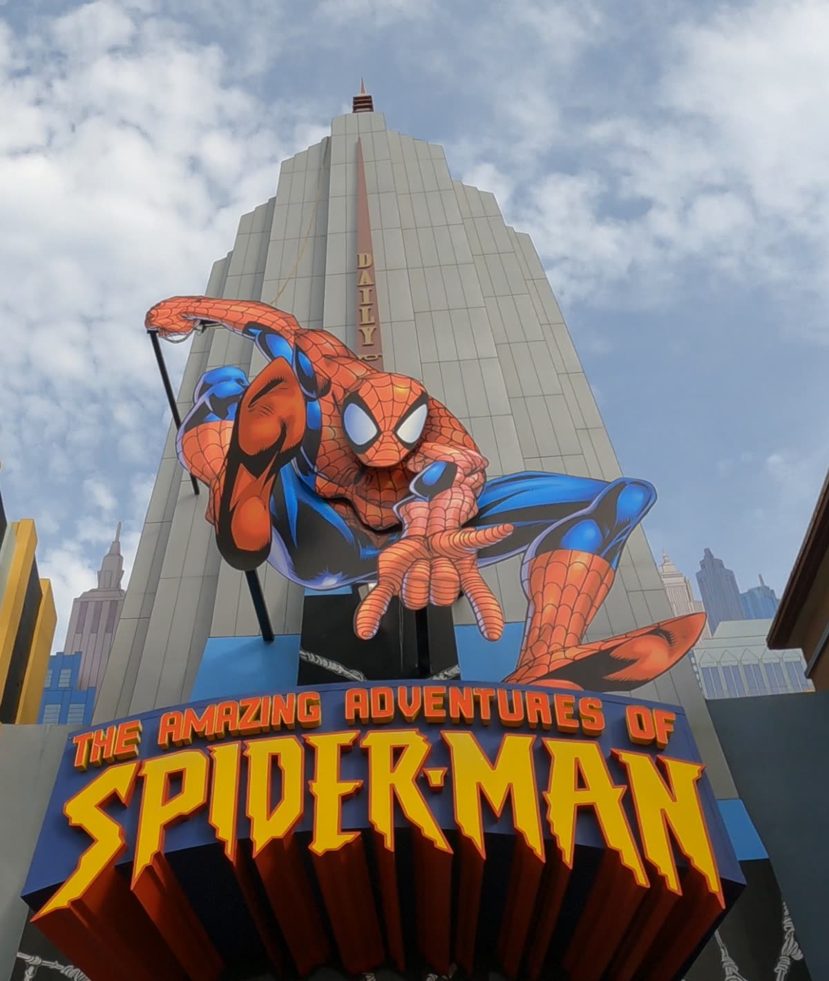 A Scoop ride vehicle for The Amazing Adventures of Spider-Man at Islands of Adventure